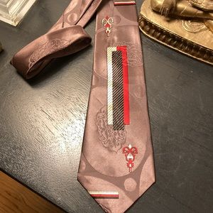 Vintage Tie “NWT” Jewel Tones